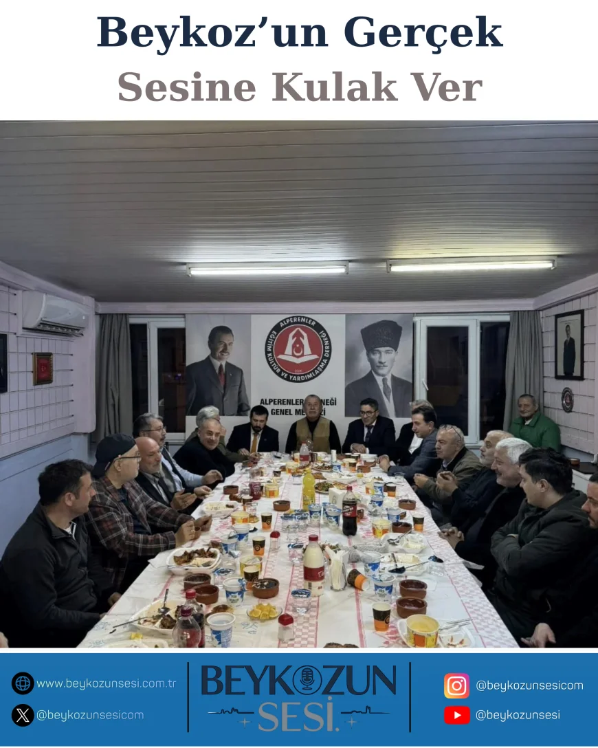 Alperenler Derneği Beykoz’da Düzenlediği 3. Geleneksel İftar Programında Akademi, Siyaset ve İş Dünyasını Buluşturdu