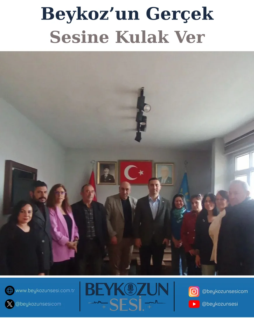 İstanbul 1. Bölge İYİ Parti Milletvekili Burak Akburak, Beykoz’da İlçe Başkanlığıyla Yerel Meseleleri Görüştü