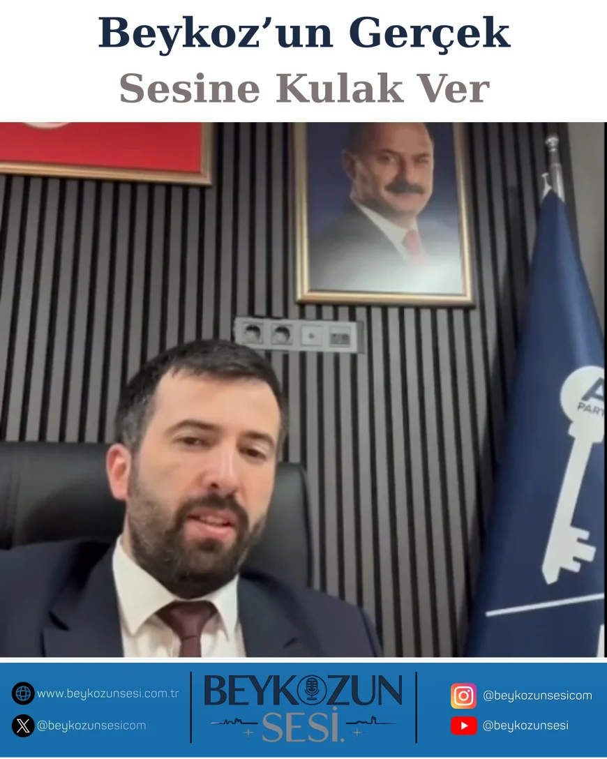 Onur Kaya’dan Beykoz’da Eşit Hizmet Uyarısı: “Belediye Tesisleri Sadece Bir Kesi̇me Mi Açık?”