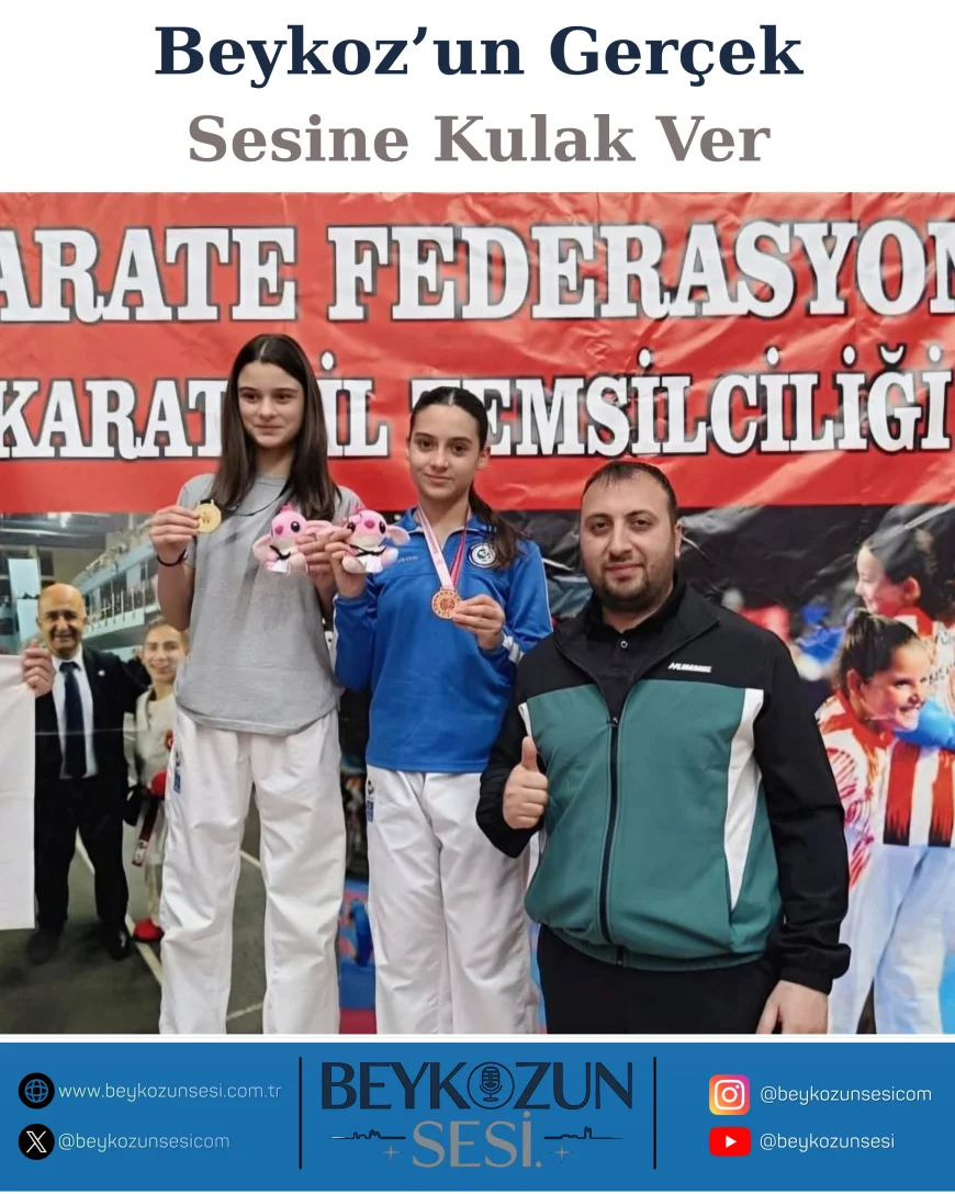 Beykoz Belediyesi SK Sporcuları Yıldızlar Karate İl Şampiyonası’nda 4 Madalya Kazandı