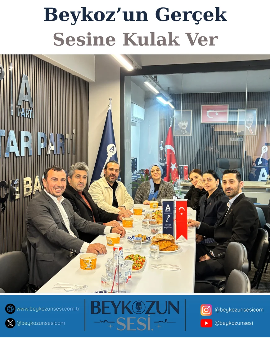 Anahtar Parti Beykoz Gençlik Kolları Kavacık’ta İftar Programında Teşkilatı Buluşturdu
