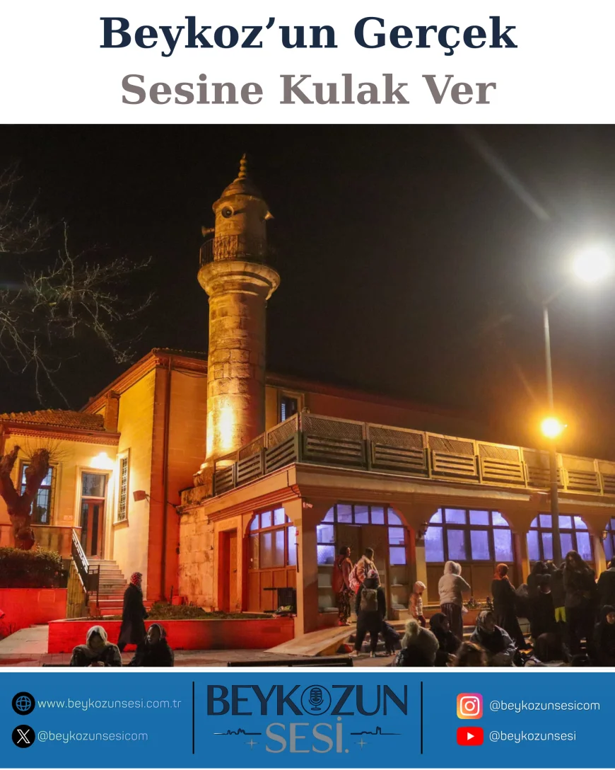 Beykoz’da Hazreti Yuşa Camii’nde Kadir Gecesi Coşkusu: Vatandaşlar Mübarek Geceye Bir Araya Geldi
