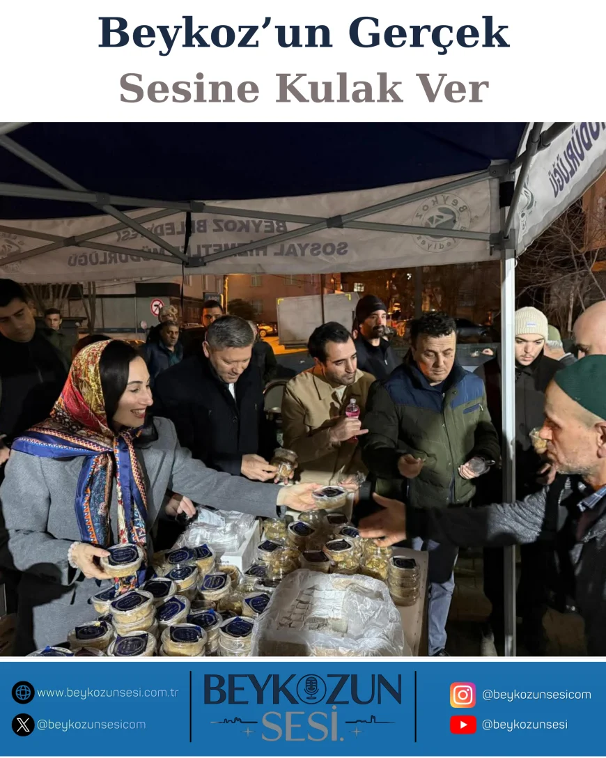 Beykoz’da Kadir Gecesi Coşkusu: Camilerde Manevi Atmosfer ve Vatandaşlara İkramlar Gerçekleştirildi