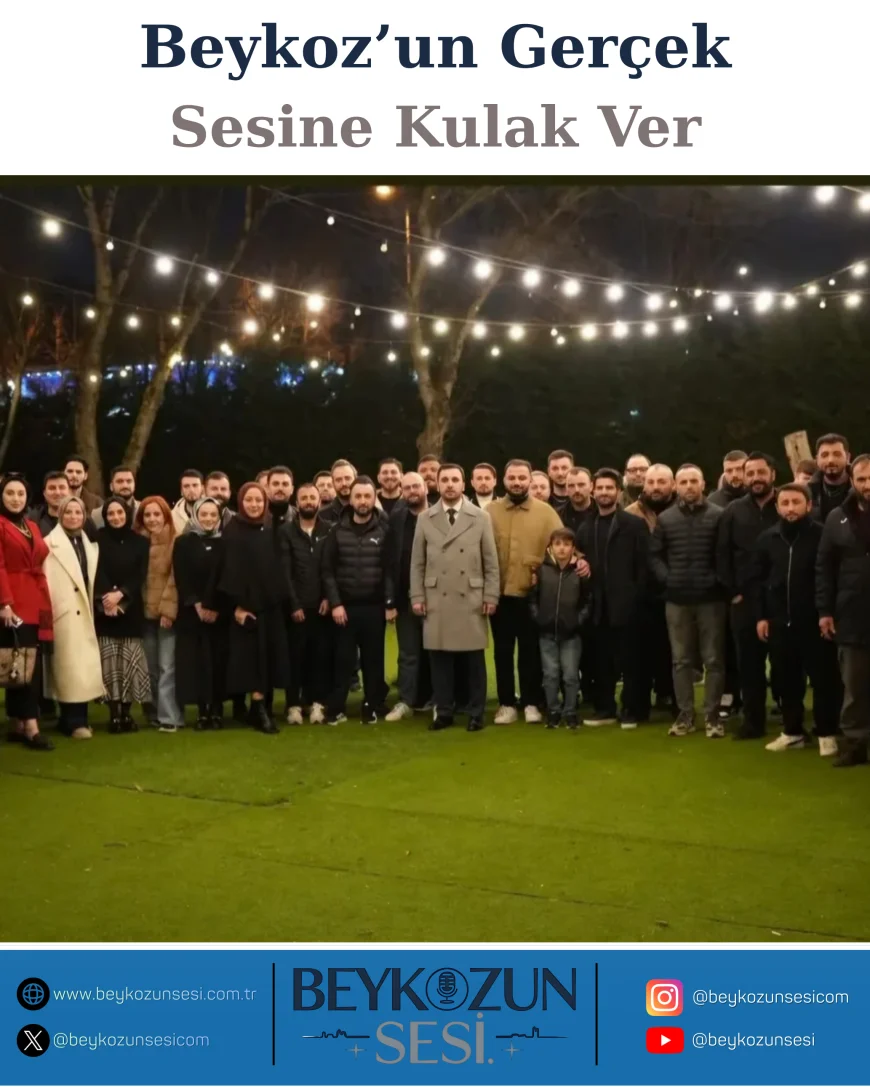 AK Parti Beykoz İlçe Gençlik Kolları, 4.5 Dönemi Kadraj’da Düzenlenen İftar Programında Bir Araya Geldi