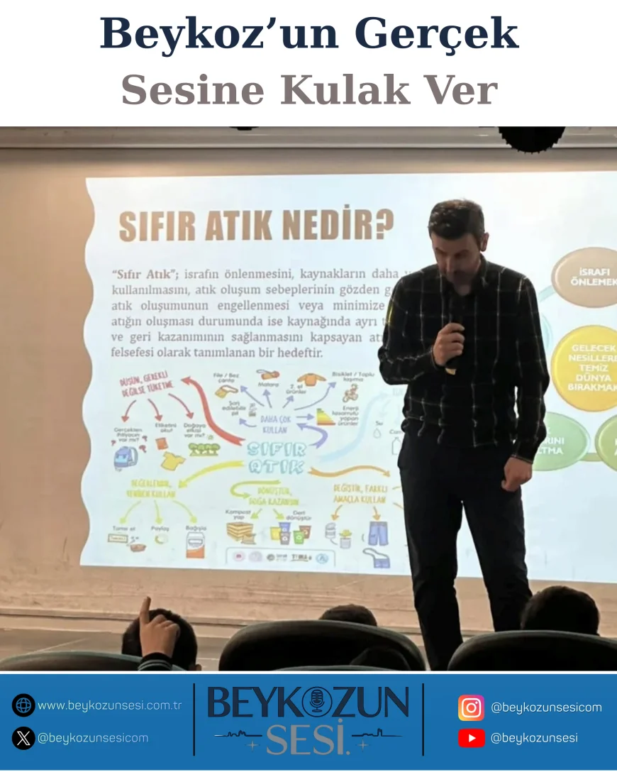 Beykoz Belediyesi, Çiğdem İlkokulu’nda Sıfır Atık ve İklim Eğitimiyle Minikleri Bilinçlendirdi