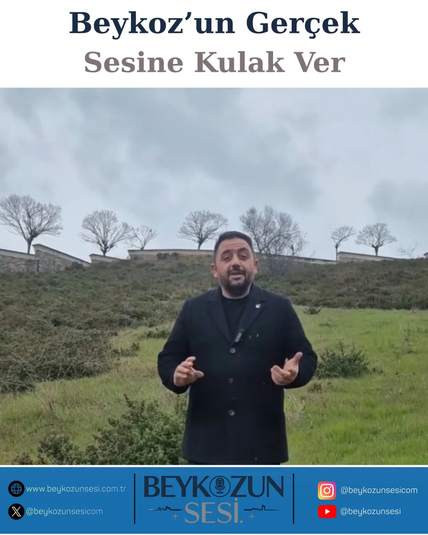 Yeniden Refah Partisi Beykoz İlçe Başkanı Ömer Zahit Kuvvet: "Beykoz’un Mallarını Satmaya Devam Ediyorsunuz"
