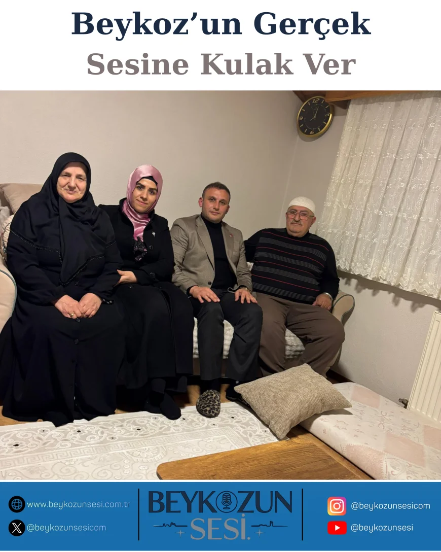 MHP Beykoz İlçe Başkanı Emre Çömlekçi: “Şehit aileleri milletimizin en kıymetli emanetidir”