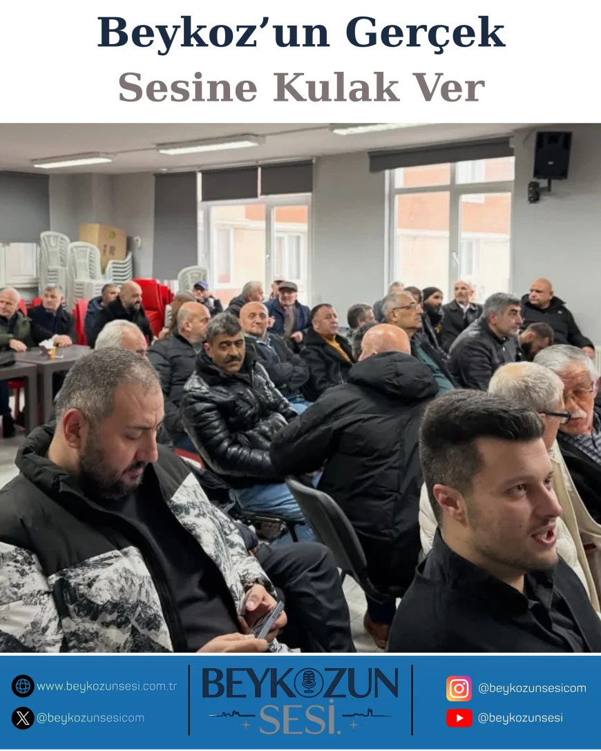 CHP Beykoz İlçe Başkanı Aydın Düzgün: “Dayanışmayı ve adalet mücadelemizi büyütüyoruz”