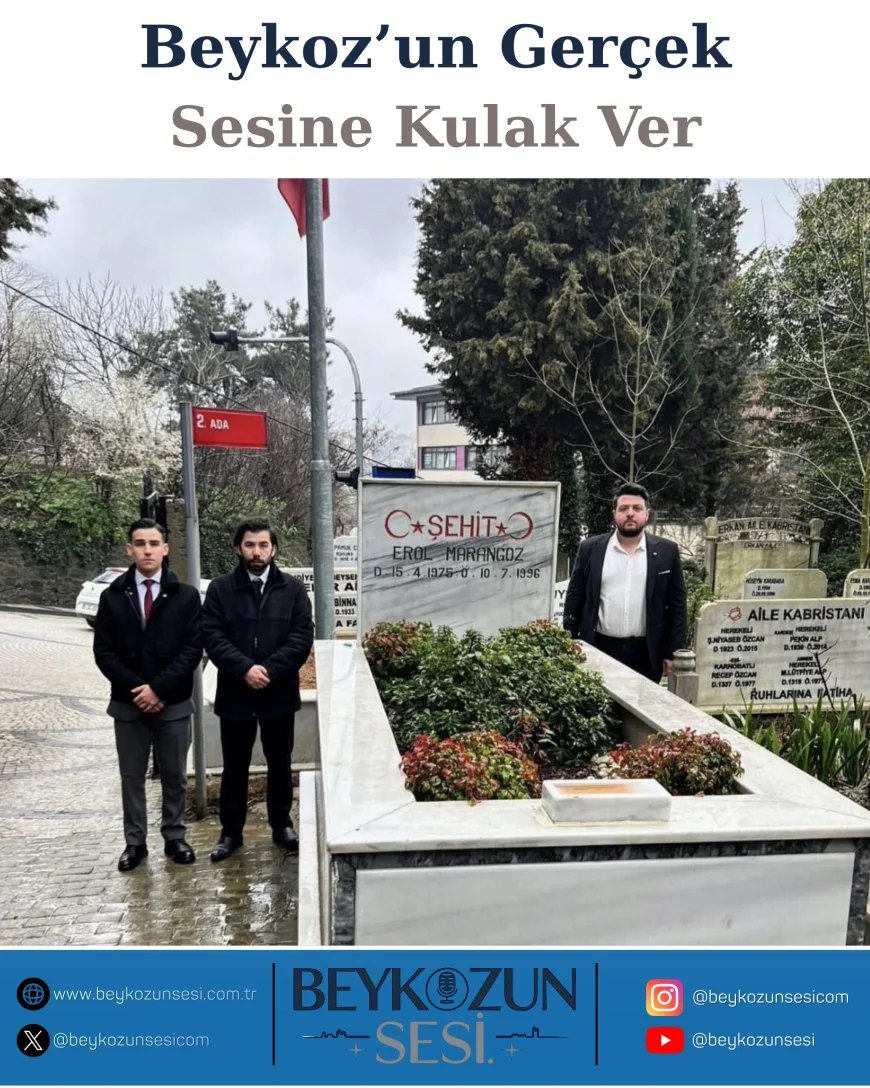 Anahtar Parti Beykoz Teşkilatı Ramazan Bayramı’nda Şehitlikleri Ziyaret Etti
