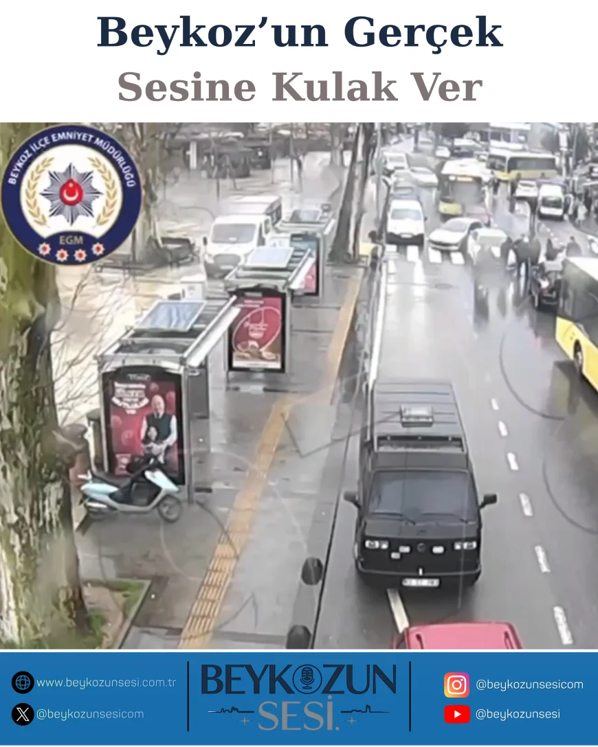 Beykoz’da Trafikte Saldırı Amaçlı Takibe Ağır Ceza: Ehliyetler 60 Gün İptal