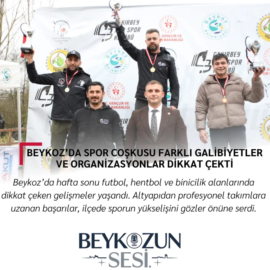 Beykoz’da Spor Coşkusu: Farklı Galibiyetler ve Organizasyonlar Dikkat Çekti