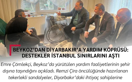 Beykoz’dan Diyarbakır’a Yardım Köprüsü: Destekler İstanbul Sınırlarını Aştı