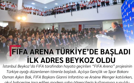 FIFA Arena Türkiye’de Başladı: İlk Adres Beykoz Oldu