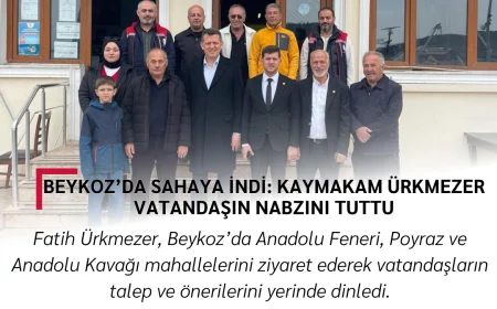 Beykoz’da Sahaya İndi: Kaymakam Ürkmezer Vatandaşın Nabzını Tuttu
