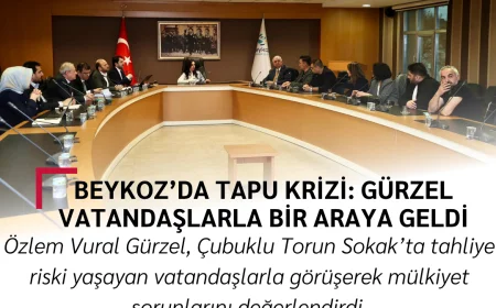 Beykoz’da Tapu Krizi: Gürzel Vatandaşlarla Bir Araya Geldi