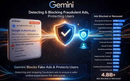 Google Gemini Devrede: 8,3 Milyar Zararlı Reklam Engellendi