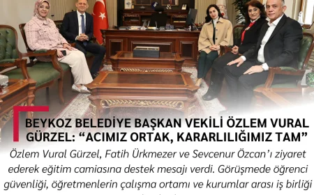 Beykoz Belediye Başkan Vekili Özlem Vural Gürzel: “Acımız Ortak, Kararlılığımız Tam”