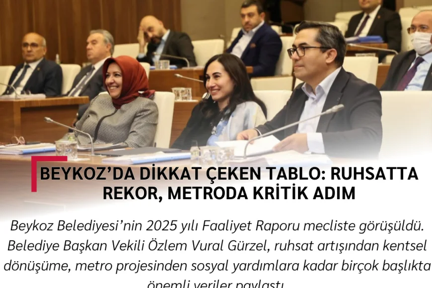 Beykoz’da dikkat çeken tablo: Ruhsatta rekor, metroda kritik adım