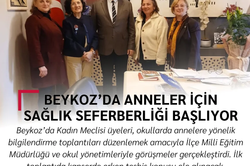 Beykoz’da Anneler İçin Sağlık Seferberliği Başlıyor
