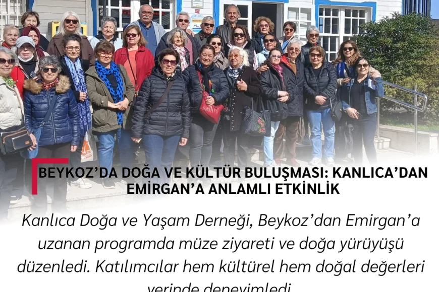 Beykoz’da Doğa ve Kültür Buluşması: Kanlıca’dan Emirgan’a Anlamlı Etkinlik