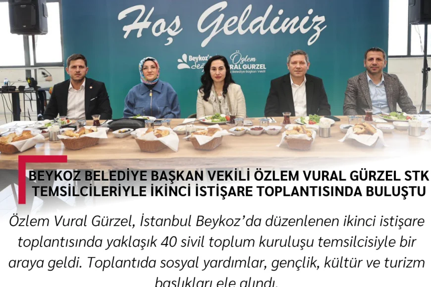 Beykoz Belediye Başkan Vekili Özlem Vural Gürzel STK Temsilcileriyle İkinci İstişare Toplantısında Buluştu