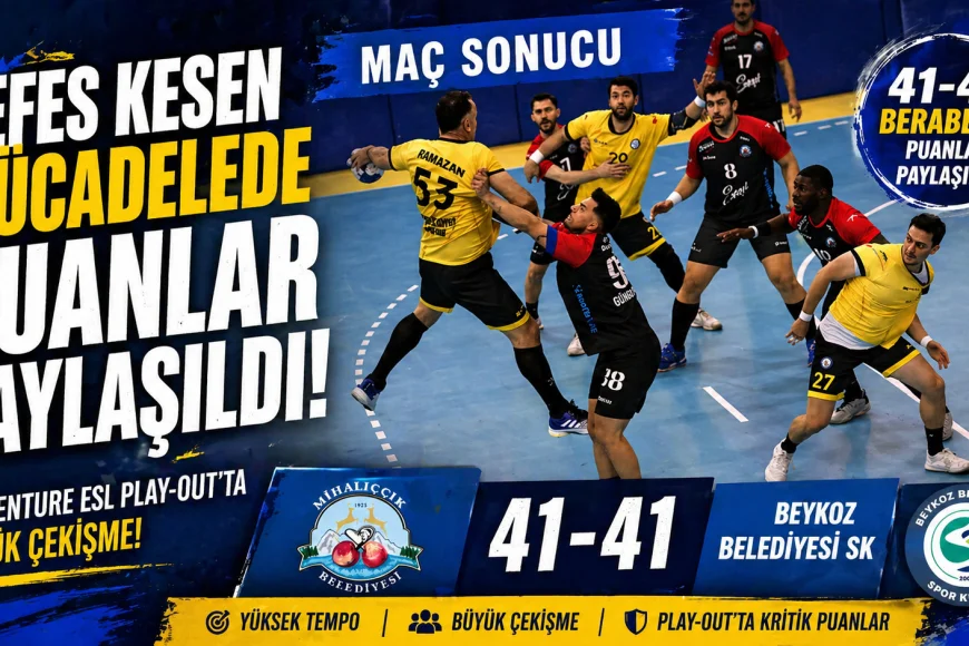 Gol Düellosu! Mihalıççık SK – Beykoz Belediyesi SK Maçı 82 Golle Nefes Kesti