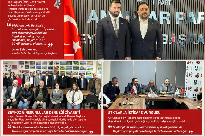 Beykoz’da Kritik Görüşmeler! Yeniden Refah’tan Ortak Akıl Çağrısı