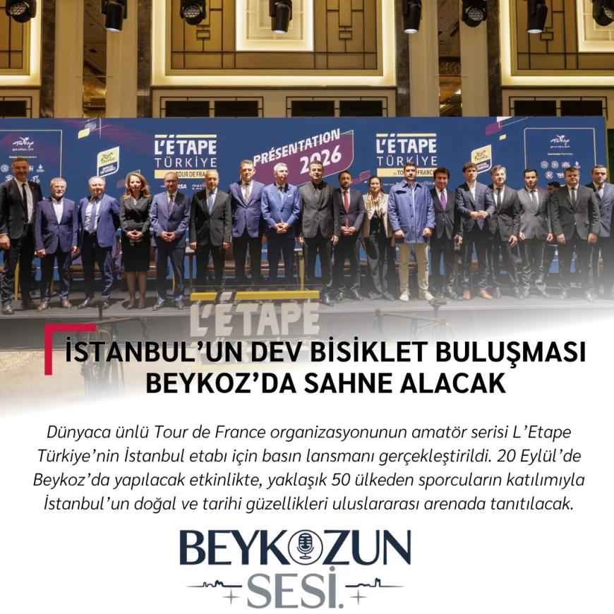 İstanbul’un dev bisiklet buluşması Beykoz’da sahne alacak