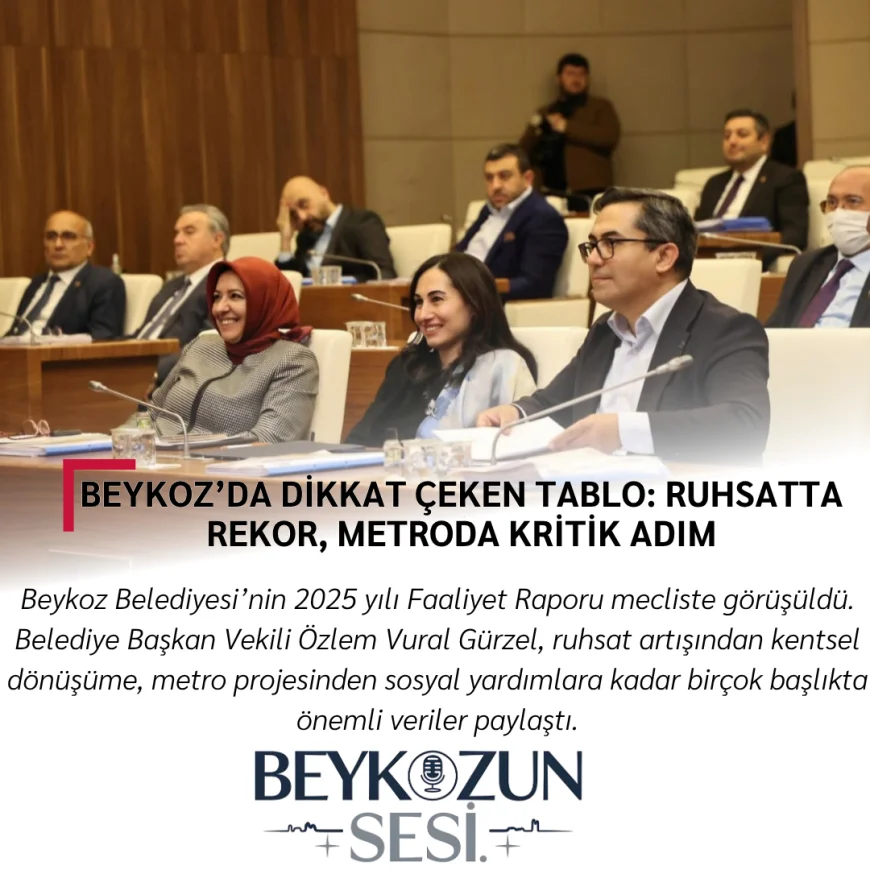 Beykoz’da dikkat çeken tablo: Ruhsatta rekor, metroda kritik adım