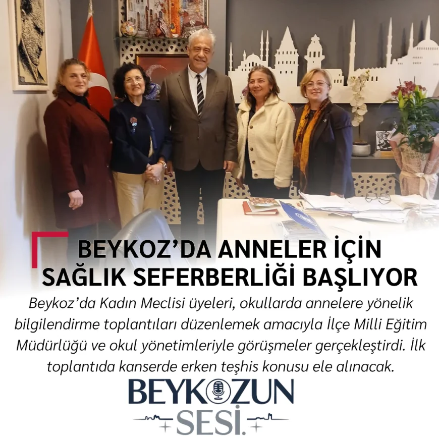 Beykoz’da Anneler İçin Sağlık Seferberliği Başlıyor