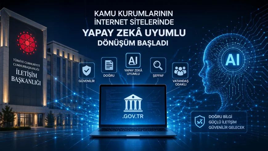 İletişim Başkanlığı Başlattı: Kamu Sitelerinde Yapay Zekâ Uyumlu Yeni Dönem