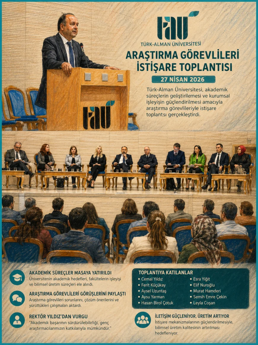 Akademide Kritik Toplantı! Rektör Cemal Yıldız’dan Genç Araştırmacılara Güçlü Mesaj