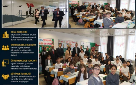 Beykoz Kaymakamı Dr. Fatih Ürkmezer Kavacık’ta Okul Ziyaretinde “Eğitimde Kaliteyi Birlikte Artıracağız”