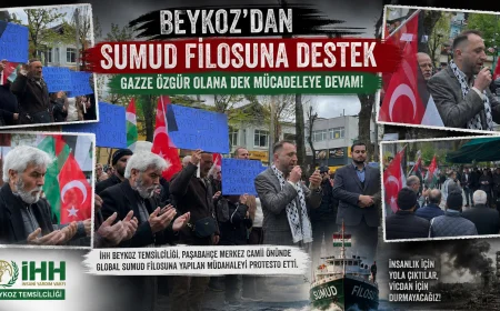 İHH Beykoz’dan Sert Tepki: “Global Sumud Filosuna Saldırı İnsanlığa Yapılmıştır”