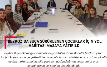 Beykoz’da Suça Sürüklenen Çocuklar İçin Yol Haritası Masaya Yatırıldı