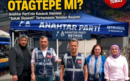 Anahtar Parti’nin Kavacık Otağtepe Hamlesi Beykoz’da Sokak Siyaseti Tartışmasını Yeniden Alevlendirdi