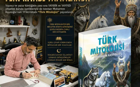 Yazar Muharrem Kaşıtoğlu “Türk Mitolojisi” kitabıyla kültürel hafızaya yeni bir eser kazandırdı