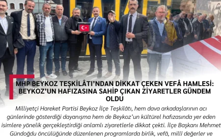 MHP Beykoz Teşkilâtı’ndan Dikkat Çeken Vefâ Hamlesi: Beykoz’un Hafızasına Sahip Çıkan Ziyaretler Gündem Oldu