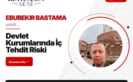 Devlet Kurumlarında İç Tehdit Riski