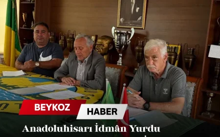 Anadoluhisarı İdmân Yurdu Olağanüstü Kongresinde İlker Güner Yeniden Başkan Seçildi