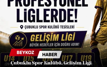 Çubuklu Spor Kulübü, Gelişim Ligi Seçmeleriyle Genç Yetenekleri Profesyonel Liglere Hazırlıyor