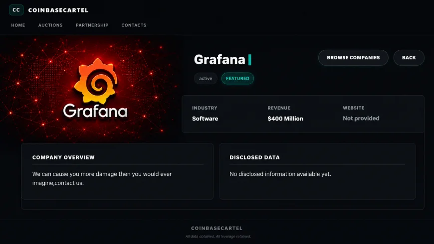 Grafana Labs’a Siber Saldırı: Kaynak Kodları Ele Geçirildi