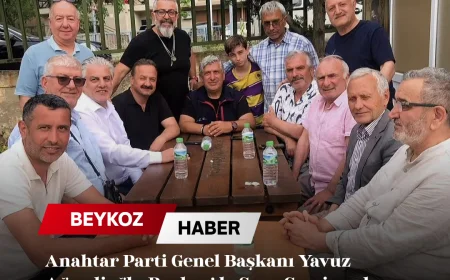 Anahtar Parti Genel Başkanı Yavuz Ağıralioğlu Beykoz’da Spor Camiasıyla Sürpriz Buluşmada Bir Araya Geldi