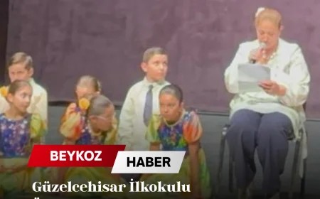 Güzelcehisar İlkokulu Öğrencilerinden Velileri Duygulandıran Yıl Sonu Gösterisi