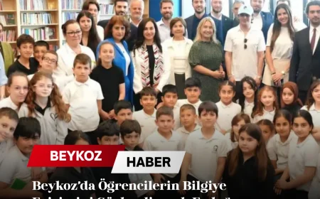 Beykoz’da Öğrencilerin Bilgiye Erişimini Güçlendirecek Erdoğan Akbulak Kütüphanesi Hizmete Açıldı