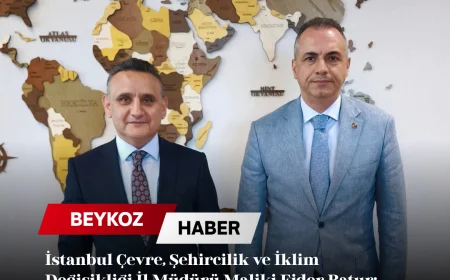 İstanbul Çevre, Şehircilik ve İklim Değişikliği İl Müdürü Maliki Ejder Batur: “Gündemimizdeki Konular Hakkında İstişarelerde Bulunduk”