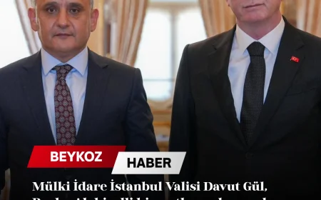 Mülki İdare İstanbul Valisi Davut Gül, Beykoz’daki adli hizmetler ve kurumlar arası iş birliğini değerlendirdi