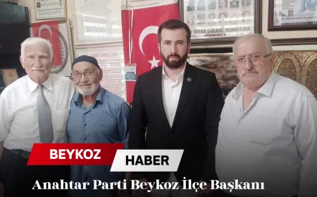 Anahtar Parti Beykoz İlçe Başkanı Onur Kaya Şehit Aileleri Derneği’ni Ziyaret Etti