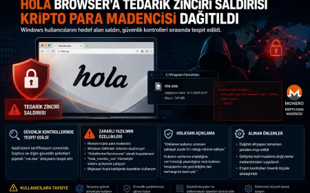 Hola Browser’ın Windows sürümü tedarik zinciri saldırısına uğradı, kullanıcı sistemlerine kripto para madencisi yerleştirildi