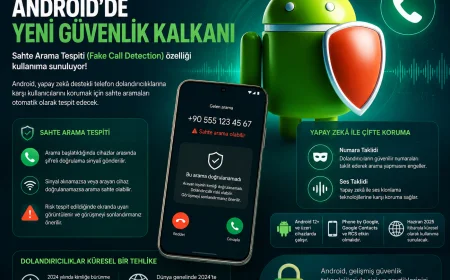 Google Android cihazlara yapay zekâ destekli sahte aramalara karşı yeni koruma sistemi ekliyor